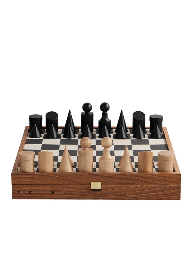 Photo: The Conran Shop - Milos Wood and Felt Chess Set