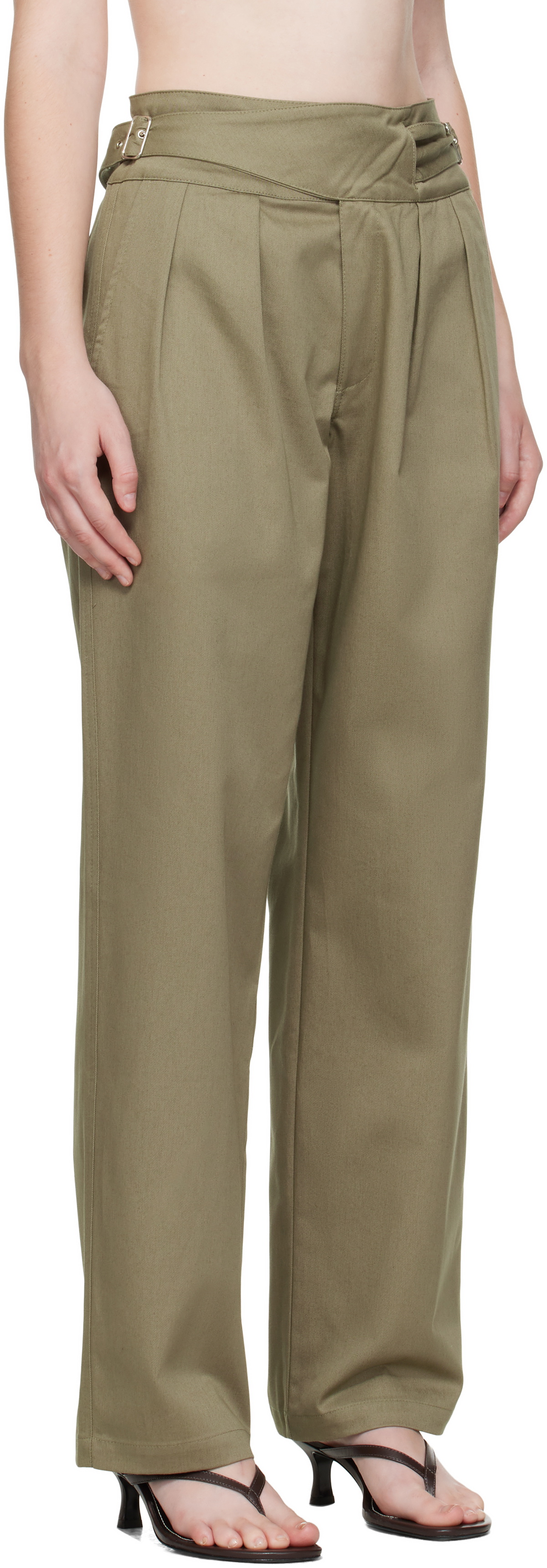 Gimaguas Khaki Martin Trousers
