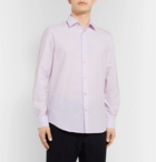 Paul Smith - Soho Slim-Fit Striped Cotton-Poplin Shirt - Pink