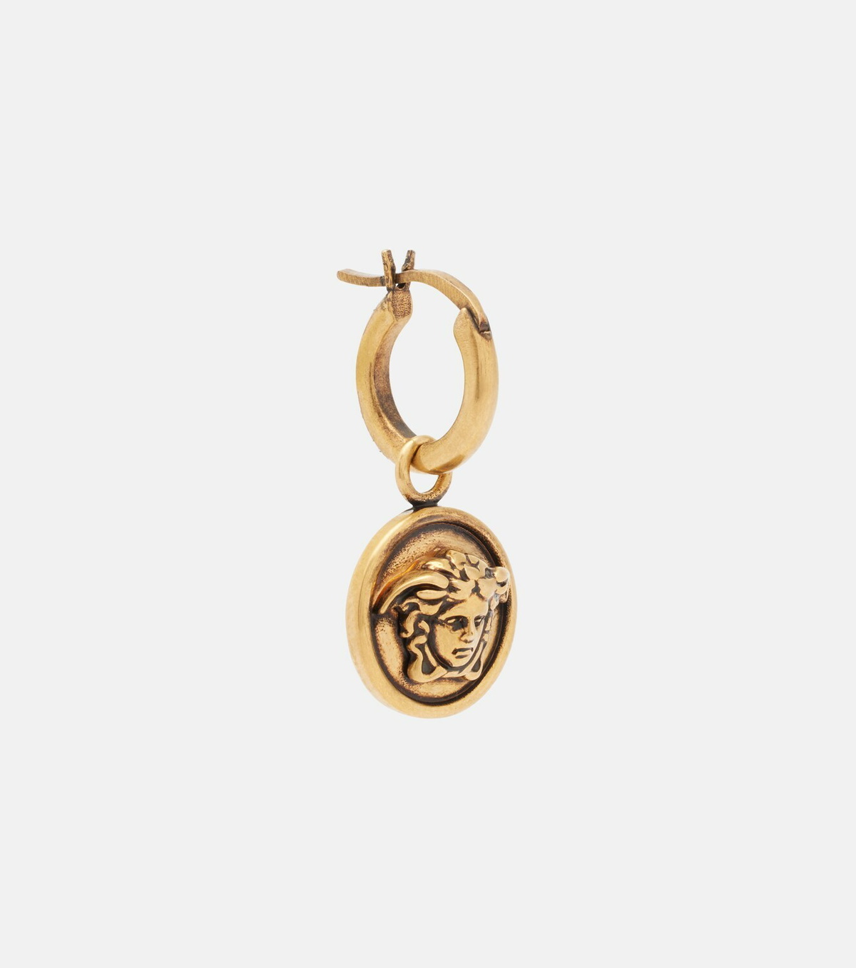 Versace Medusa hoop earrings