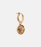 Versace Medusa hoop earrings