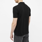 Comme des Garçons Play Men's Little Red Heart Polo Shirt in Black