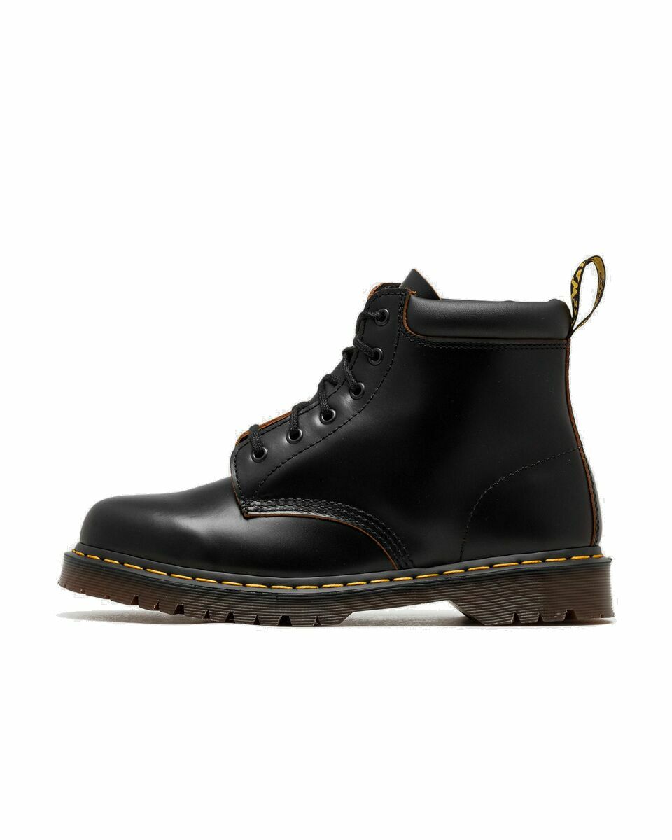 Photo: Dr.Martens 939 Black Vintage Smooth Black - Mens - Boots