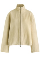 Remain BY Birger Christensen Suede Jacket Beige