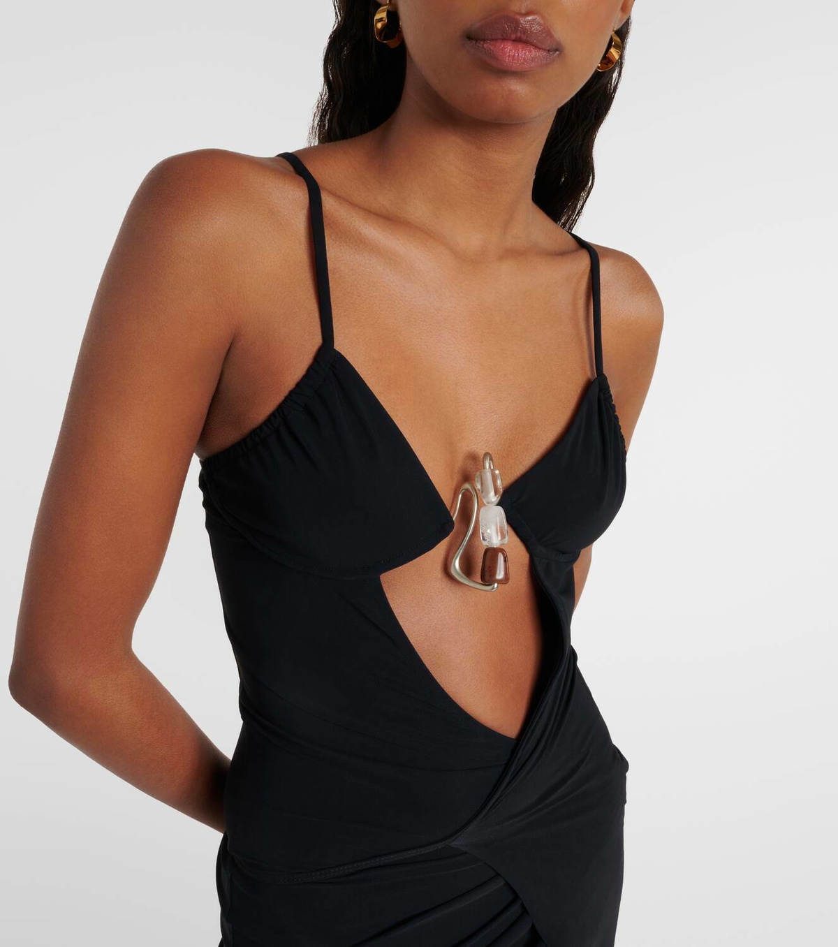 Christopher Esber Nebular cutout wrap dress Christopher Esber