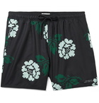 Saturdays NYC - Timothy Rose Mid-Length Swim Shorts - Black