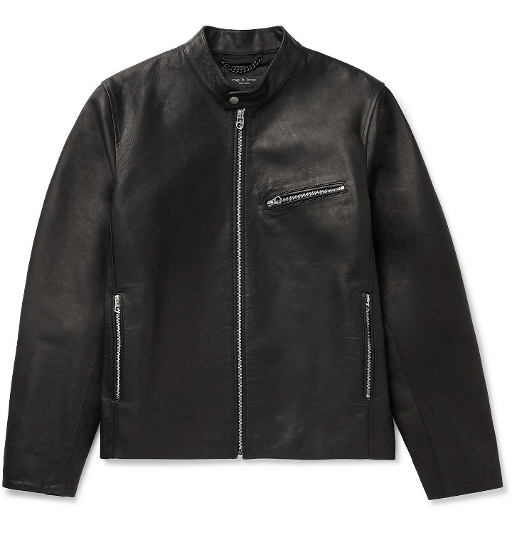 Photo: RAG & BONE - Icon Leather Jacket - Black