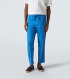 Orlebar Brown Alex linen-blend straight pants
