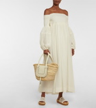 Chloe - Marcie Medium raffia tote