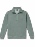 Lululemon - Steady State Cotton-Blend Jersey Half-Zip Sweatshirt - Green