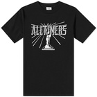 Alltimers Men's Awards T-Shirt in Black