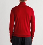 Dunhill - Slim-Fit Wool Rollneck Sweater - Red