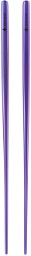 Snow Peak Purple Titanium Chopsticks