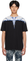 Marcelo Burlon County of Milan Black Icon Wings T-Shirt