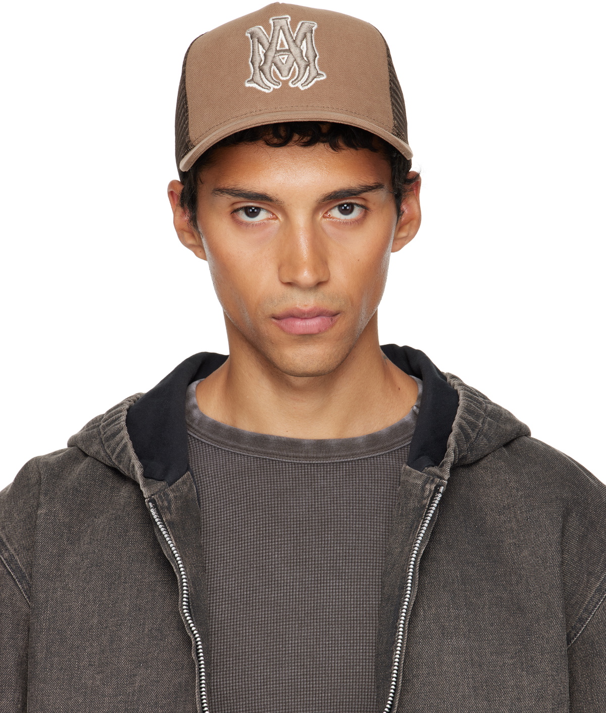 【レア】AMIRI STENCIL TRUCKER HAT CAP アミリ AMIRI ARTS STENCIL TRUCKER HAT SHITAKE – HYPEBOYS