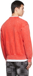 Aries Red 'No Problemo' Sweatshirt