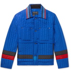 Craig Green - Striped Quilted Shell Jacket - Men - Blue