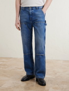 Corridor - Straight-Leg Double-Knee Jeans - Blue