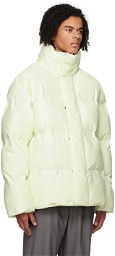 RAINS Off-White Bator Puffer Jacket