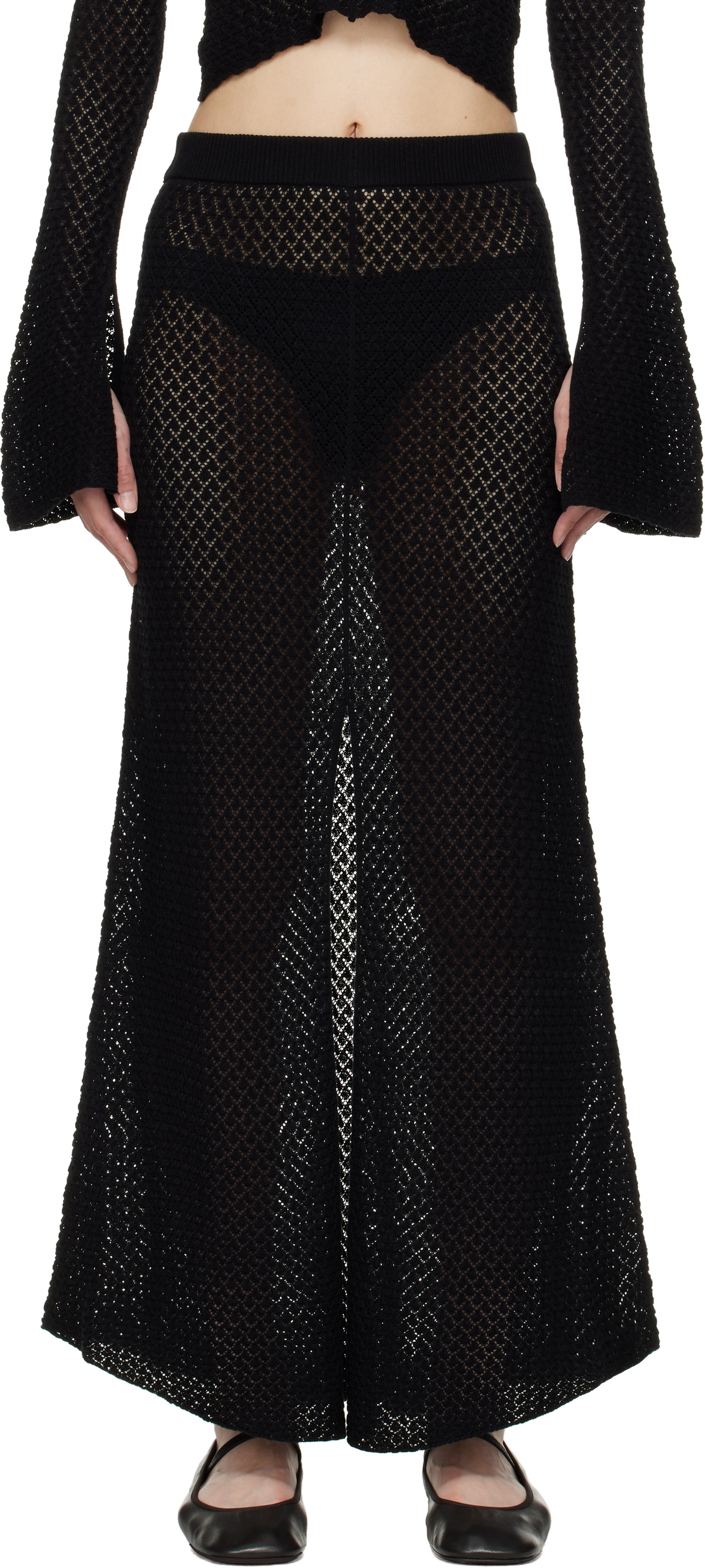 The Garment Black Tanzania Maxi Skirt