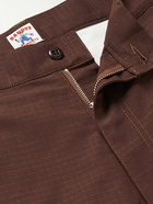 Randy's Garments - Straight-Leg Cotton-Ripstop Cargo Trousers - Brown