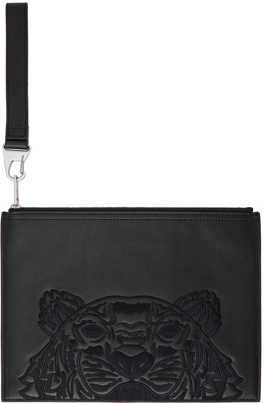 Kenzo Tiger Black outlet Pouch