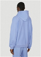 Champion - Logo Embroidered Hooded Sweatshirt in Blue