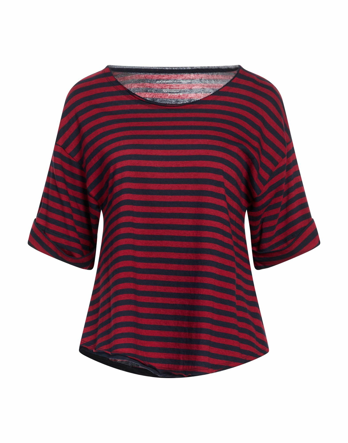Majestic Filatures Womens T-shirt Brick