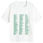 BODE Men's Trailhead T-Shirt in Cream