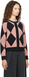YMC Black & Pink Atomic Cardigan