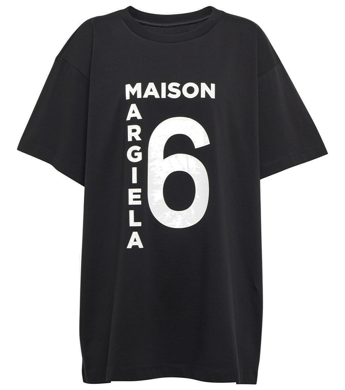 MM6 Maison Margiela Logo cotton jersey T-shirt MM6 Maison Margiela