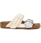 Rick Owens - Birkenstock Arizona Two-Tone Leather Sandals - Off-white