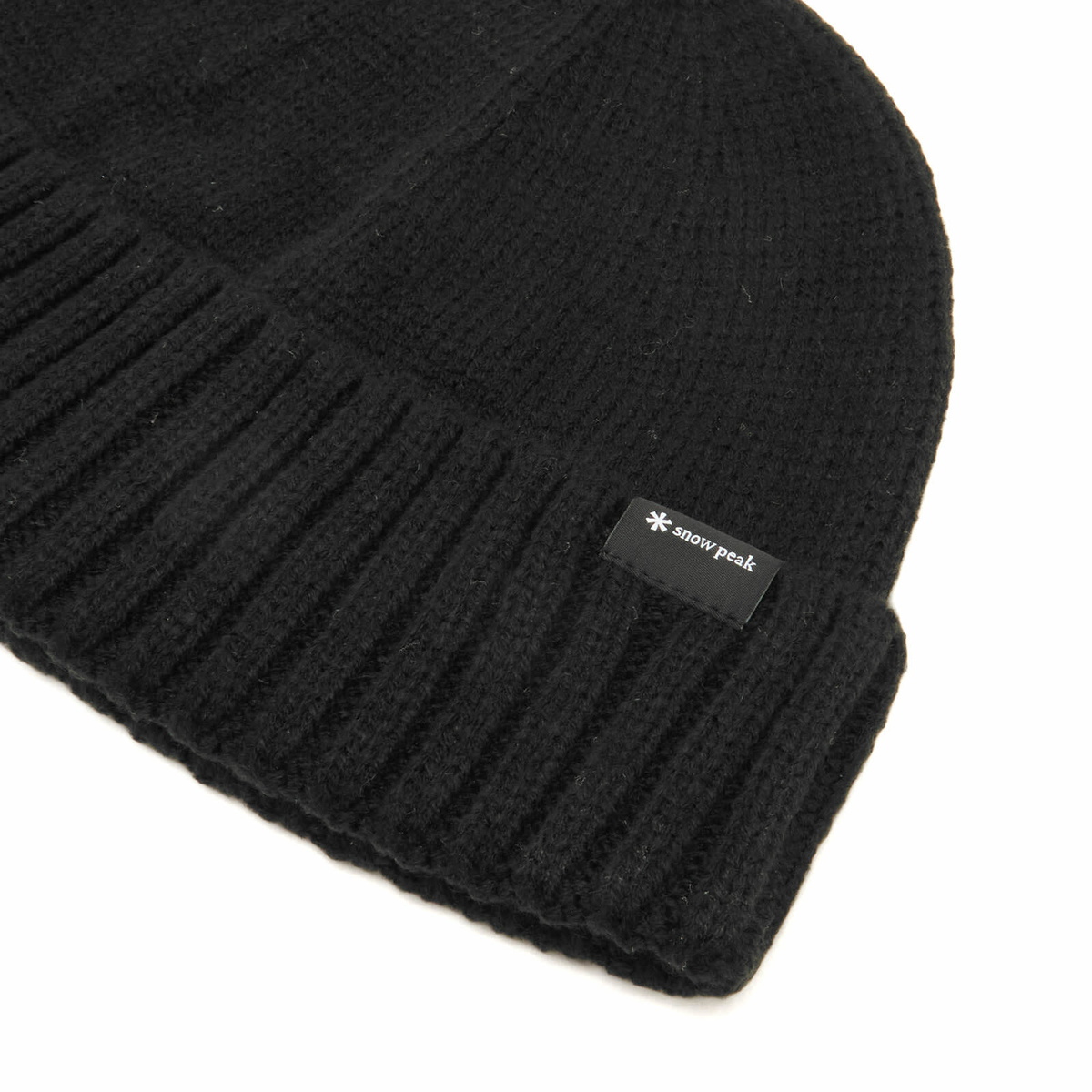 Snow Peak Men's Knit Cap in Black 