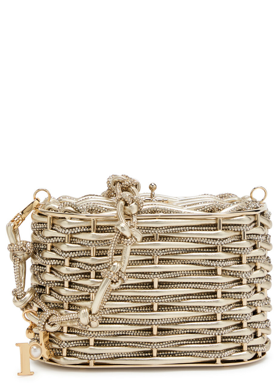 Rosantica Vertigo Shell Mini Metal Cross-body bag - Gold - One Size
