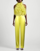 Jijil Womens Pants in Yellow