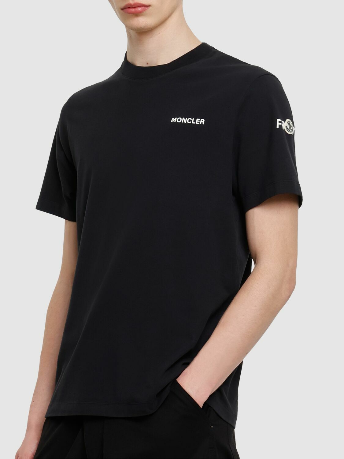 MONCLER GENIUS Moncler X Frgmt Maxi Logo T-shirt Moncler Genius