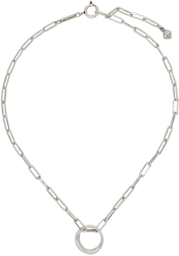Photo: Isabel Marant Silver Ring Necklace