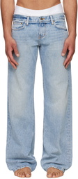 Raimundo Langlois Blue Bootcut Jeans