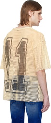 COÛT DE LA LIBERTÉ Off-White Roosevelt Fisherman OG Net Football T-shirt