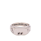 TwoJeys Men's Elongated Ring in Silver
