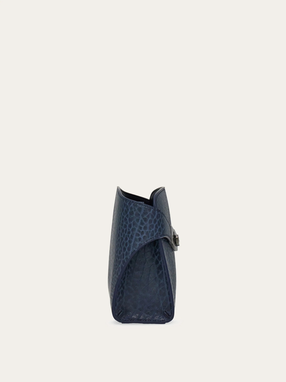 Ferragamo Mens Hug messenger bag in Blue