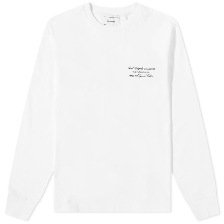 Photo: Axel Arigato Men's Future Long Sleeve T-Shirt in White