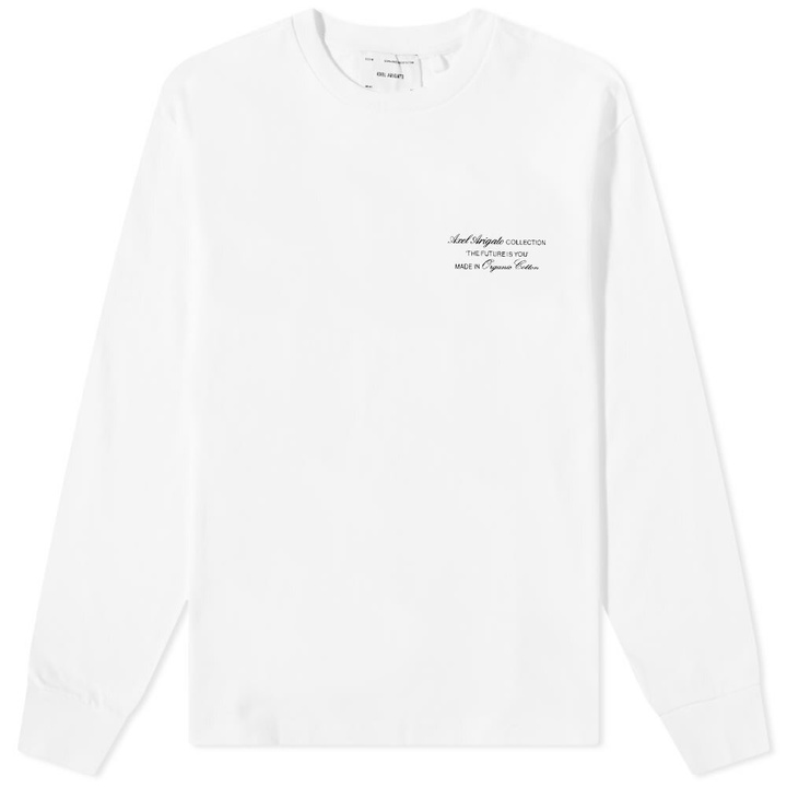 Photo: Axel Arigato Men's Future Long Sleeve T-Shirt in White