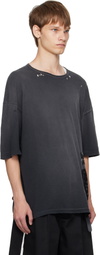 Ann Demeulemeester Black Dieter High-Comfort T-shirt
