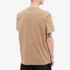 Alexander McQueen Men's Grafitti Logo T-Shirt in Beige/Mix