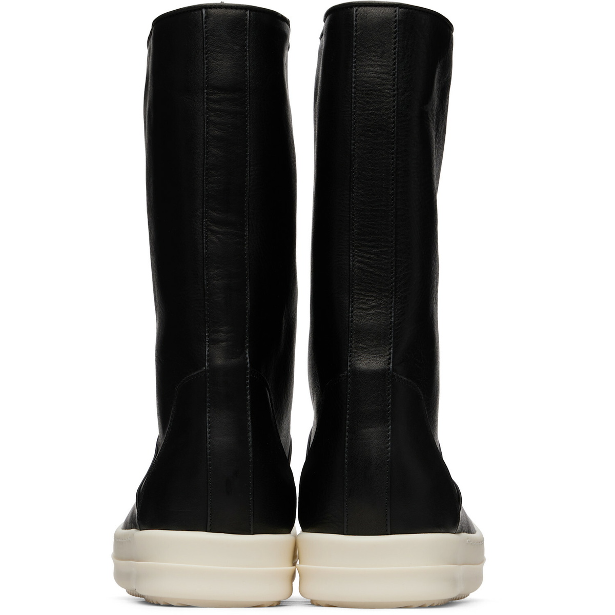 Rick Owens Black Tower Sneakwader Boots