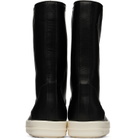 Rick Owens Black Tower Sneakwader Boots