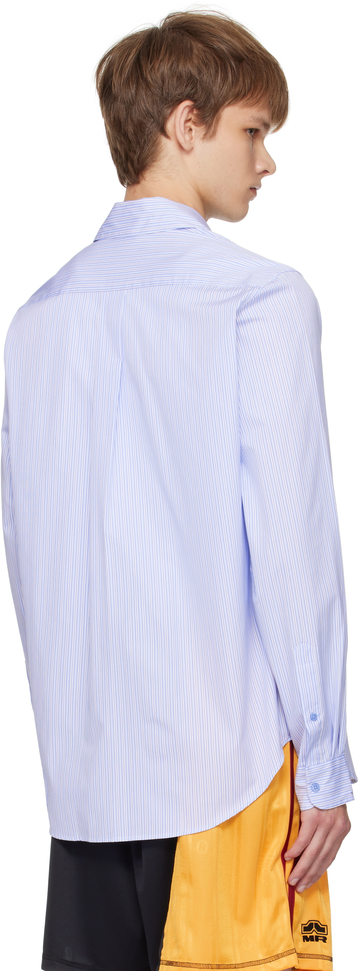 Martine Rose Blue & White Classic Shirt