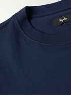 Rapha - Logo-Embroidered Organic Cotton-Jersey T-Shirt - Blue