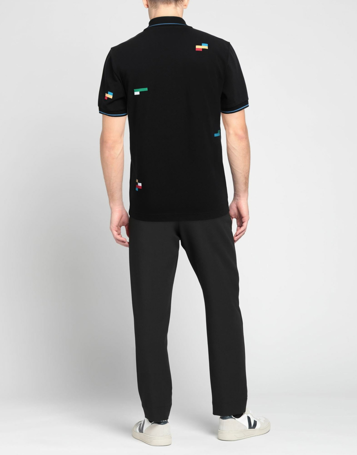 Missoni Mens Polo shirt in Black